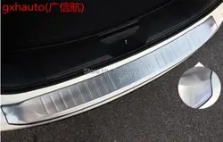 Подходит для Nissan X-Trail Rogue T32 2014 Нержавеющая сталь внешний Задний бампер протектор еще порог плиты Тюнинг автомобилей аксессуар