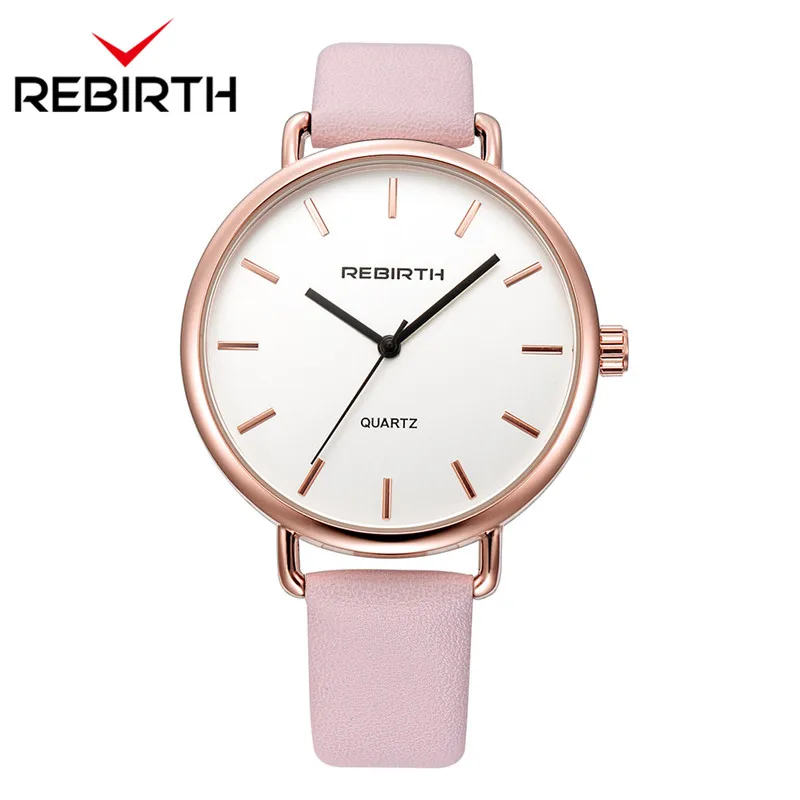 REBIRTH новые Relojes De Mujer женские часы лучший бренд класса люкс браслет кварцевые