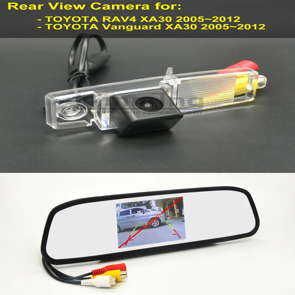 Камера заднего вида для Toyota RAV4 Vanguard XA30 2005 2006 2007 2008 2009 2010 2011 2012|Камера авто| |