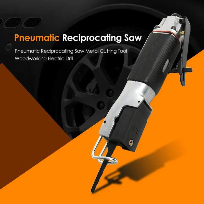 

Industrial Alloy Air Body Saber Pneumatic File Reciprocating Saws Cutting Tool 1/4" Pneumatic Reciprocating Saws for Woodworking