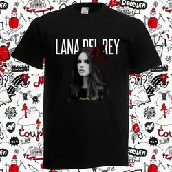 Новая Lana Del Rey * Live or Die американская певица Мужская черная футболка Размер S до 3XL Мужская футболка Топ