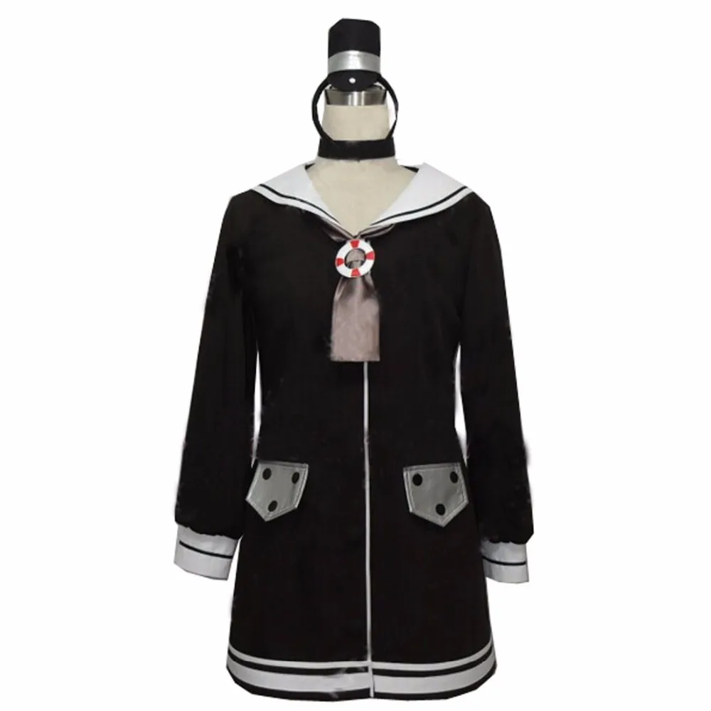 2017 Collection Amatsukaze Sailor Suit School Uniform Coat Jacket Tops Outfit Anime Cosplay Costumes | Тематическая одежда и
