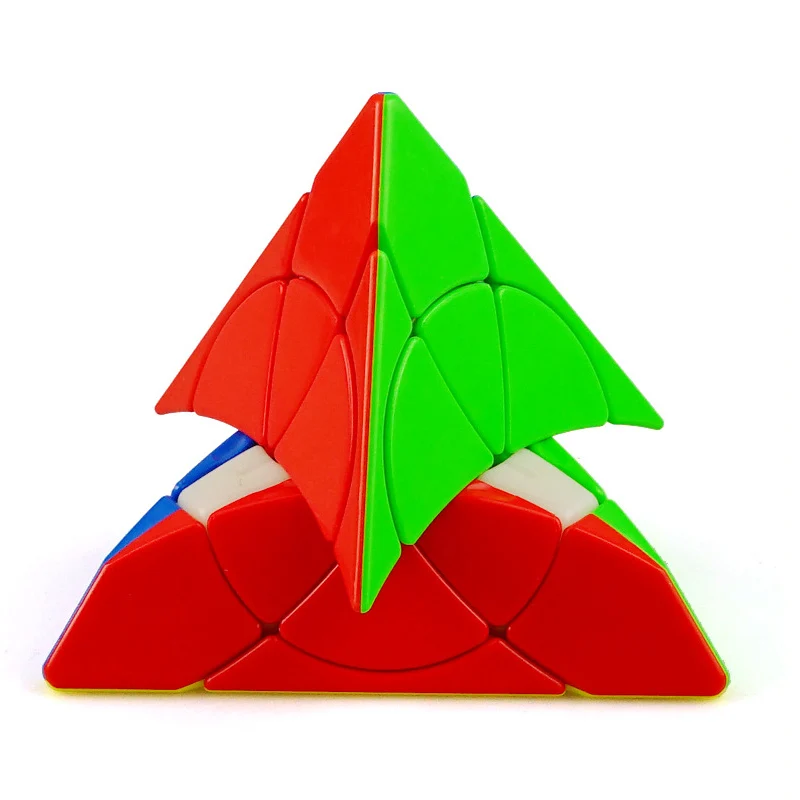 YongJun neo Цветочная Пирамида скорость магический куб головоломка странная форма Cubo Magico Профессиональный Многоцветный детский подарок для игрушек