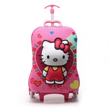HOT! 16 zoll Vielzahl von cartoon 3D extrusion EVA Gepäck kinder Klettern treppen gepäck koffer Reisen cartoon kind trolley fall