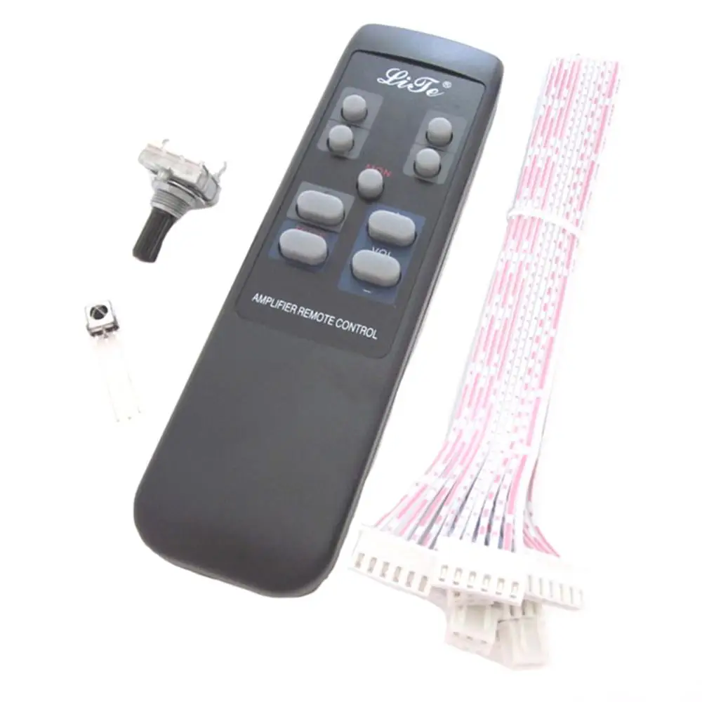 2pcs MV04 Quadruple ALPS Motorized Remote Control+Input Potentiometer 9-12V AC Remote Control Board