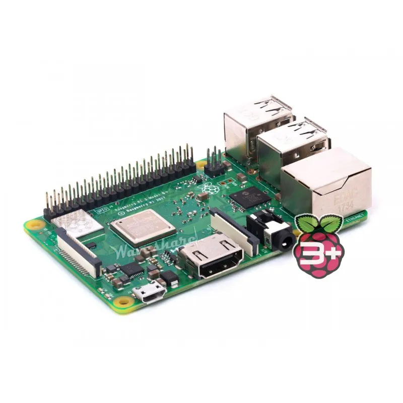 Raspberry Pi 3B+ игровая шляпа 3,5 дюймов HDMI ЖК-геймпад джойстик консоль+ Raspberry Pi 3B++ Micro SD карта+ адаптер питания и т. д