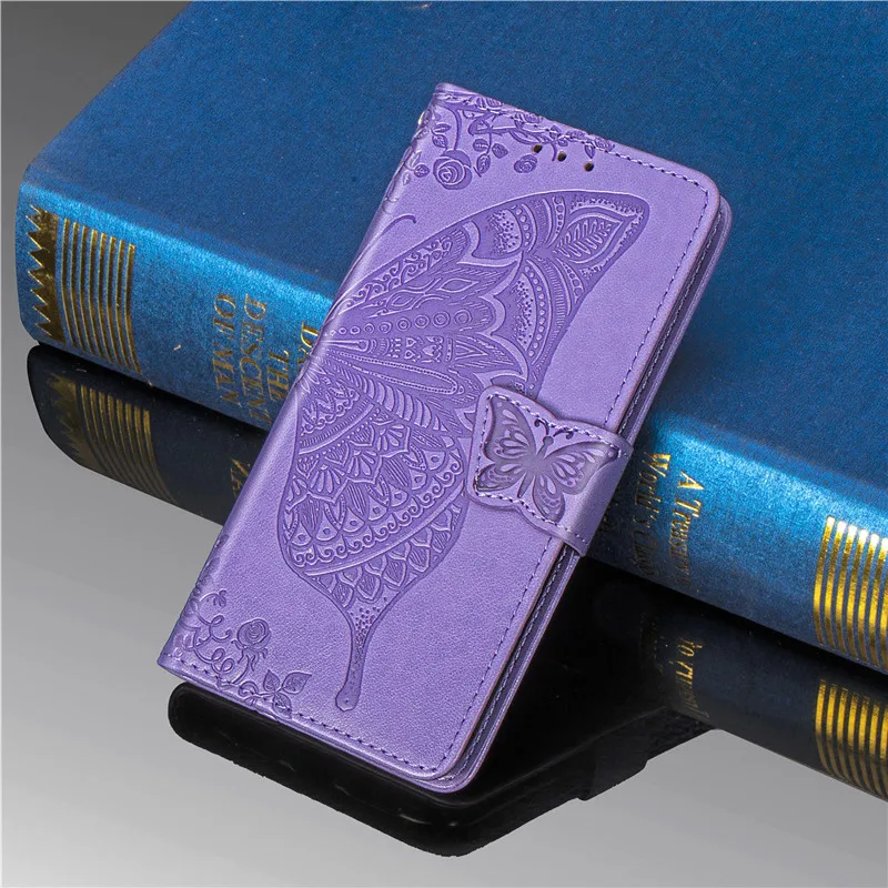 Huawei P Thông Minh FIG-LX1 Ốp Lưng Silicone Mềm Mại Sang Trọng 3D Bướm Bao Da Flip Wallet Dành Cho Huawei P Thông Minh 2018 Ốp Lưng 5.65 Bao huawei snorkeling case