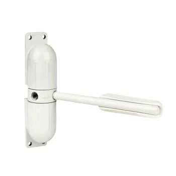 

10-60kg White metal Adjustable Surface Mounted Automatic Spring Closing Door Closer Fire Rated Door Stopper Door Hardware