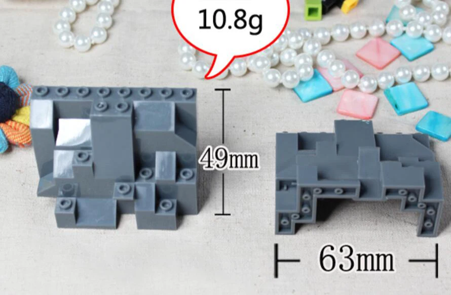 Горный кирпич 4x8x5 рок панель DIY строительный блок части Игрушки совместимы с другими брендами сборки частиц