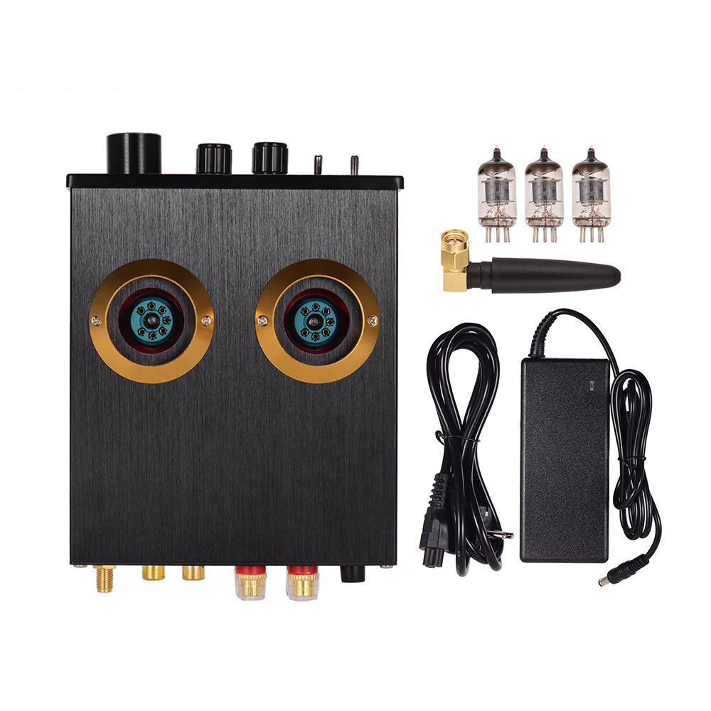 Мини HiFi цифровой аудио усилитель мощности стереоусилитель с двойными 6J2