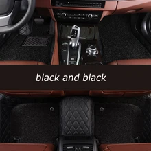 kalaisike Custom car floor mats For Mitsubishi All Models ASX pajero grandis outlander lancer galant Lancer-ex pajero sport cargo liner trunk mats for mitsubishi asx pajero outlander pajero sport lancer ex boot liner rear trunk cargo mats tray carpet