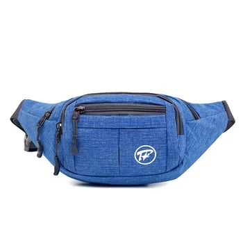 

Casual Nylon Fanny Pack Men 2018 New Black Men's Waist Bag Belt Bag Large Capacity Male Travel Waist Pack heuptasje Phone Bag