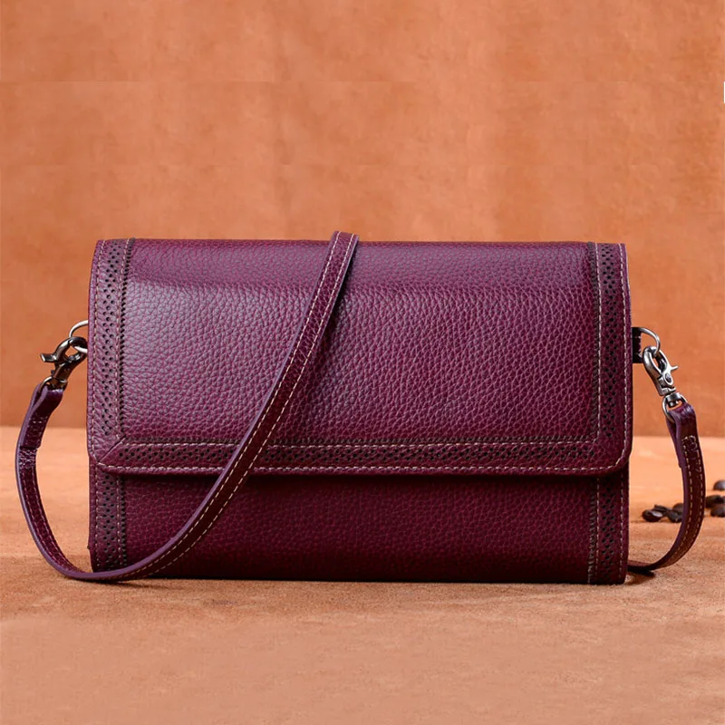 

FangNymph Women Genuine Leather Shoulder Bag Wedding Designer Bags Famous Brand Women Handbags Clutch Evening Bags