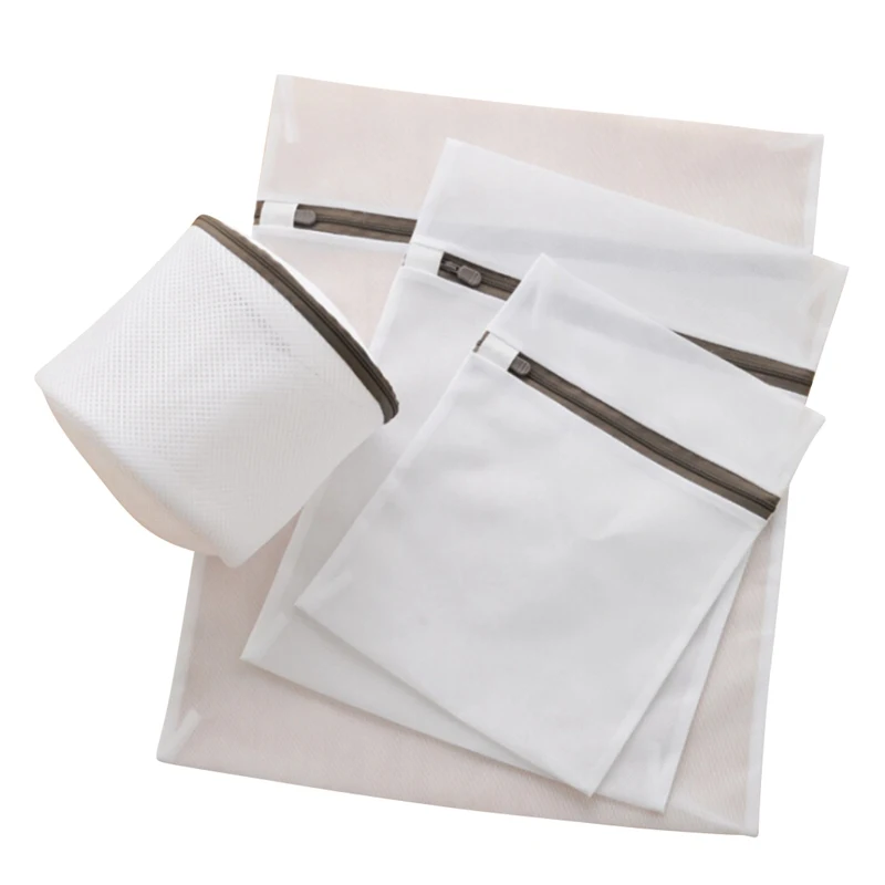 

Mesh Laundry Bags For Washing Machine Travel Clothes Storage Net Zip Bag For Wash Bra Stocking And Underwear