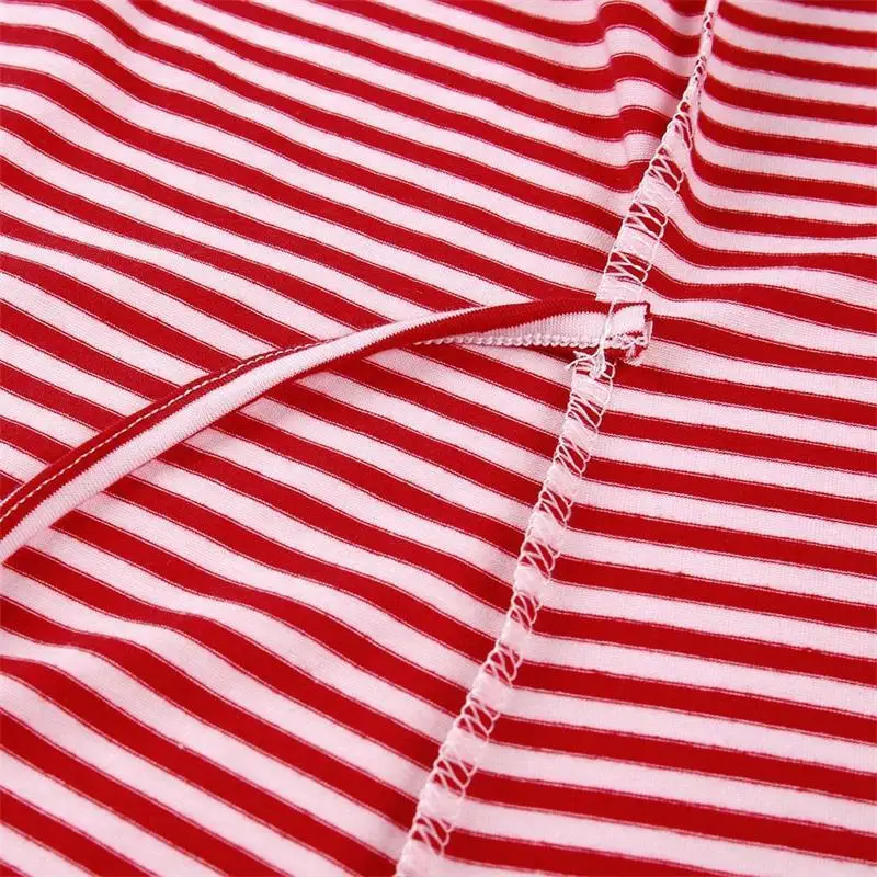Maternity Nursing Dress Pregnant Women Pajamas Short Sleeve Breast Feeding Dresses Fashion Stripe Summer Clothing Vestidos 201914.jpg