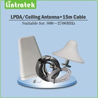 Lintratek трехдиапазонный 2 г/3g/4G мобильный усилитель сигнала GSM 900 + DCS/LTE 1800 + WCDMA UMTS 2100 мГц телефона Repeater антенный усилитель