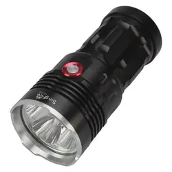 SingFire SF-134B 4 х Cree XM-L T6 2500lm белый 3-Режим High Light фонарик-черный (4x18650 Батарея)