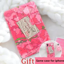 Розовый магниты для девочек откидная крышка для iPad Pro 9,7 air 10,5 10,2 11 12,9 мини-платье на возраст 2, 3, 4, 5, планшет чехол для нового iPad 9,7