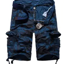 Качественные мужские повседневные шорты, камуфляжные, Camo Homme Cargo, мужские свободные рабочие мужские военные короткие штаны, мужские бермуды, короткие штаны