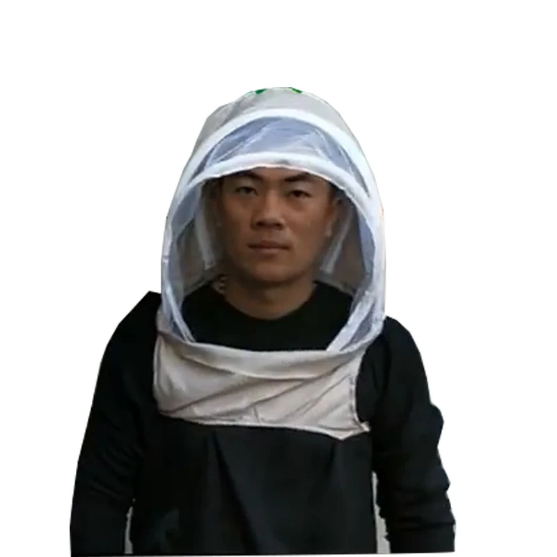 Beekeeping Suit Clothing Anti Bee Cap Windproof Hat Mesh Net Head Cover Face Mask Jacket