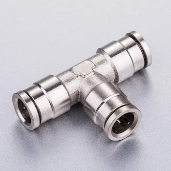 

1/2" Pneumatic brass metal socket weld union tee fitting
