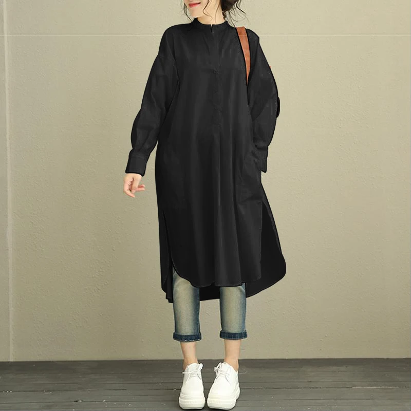 oversized long sleeve shirt outfit