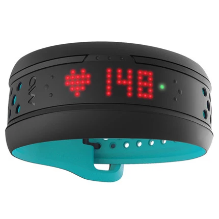 mio fuse smart continous heart rate whthout chest belt built in storage function sport bracelet