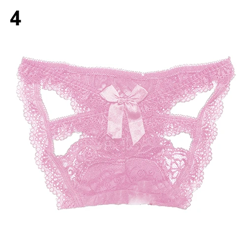 Женские модные сексуальные кружевные трусики с v-образным вырезом, трусики-стринги, нижнее белье, новое поступление - Цвет: Pink