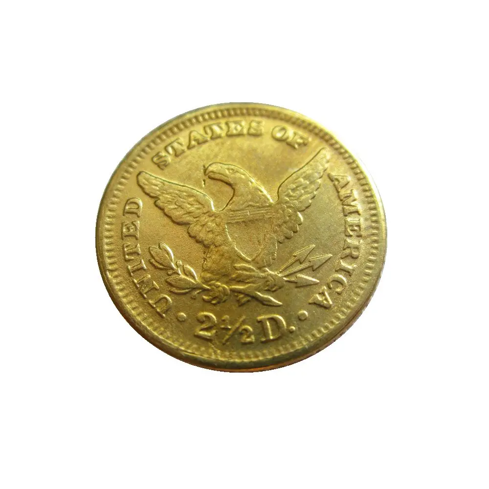 Дата 1898 1899 1900 1901 1902 1903 1904 1905 США$2,5 позолоченный(старинная Золотая монета в 2,5 доллара) золотые в виде копия монет