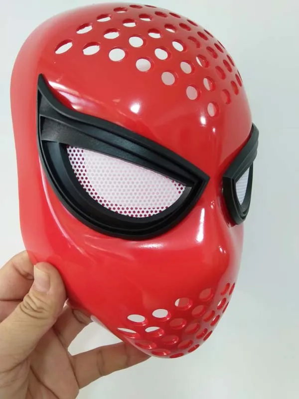 2 style cosplay Amazing Spider-Man Faceshell With Lenses Spiderman Mask Faceshell for spiderman costume props