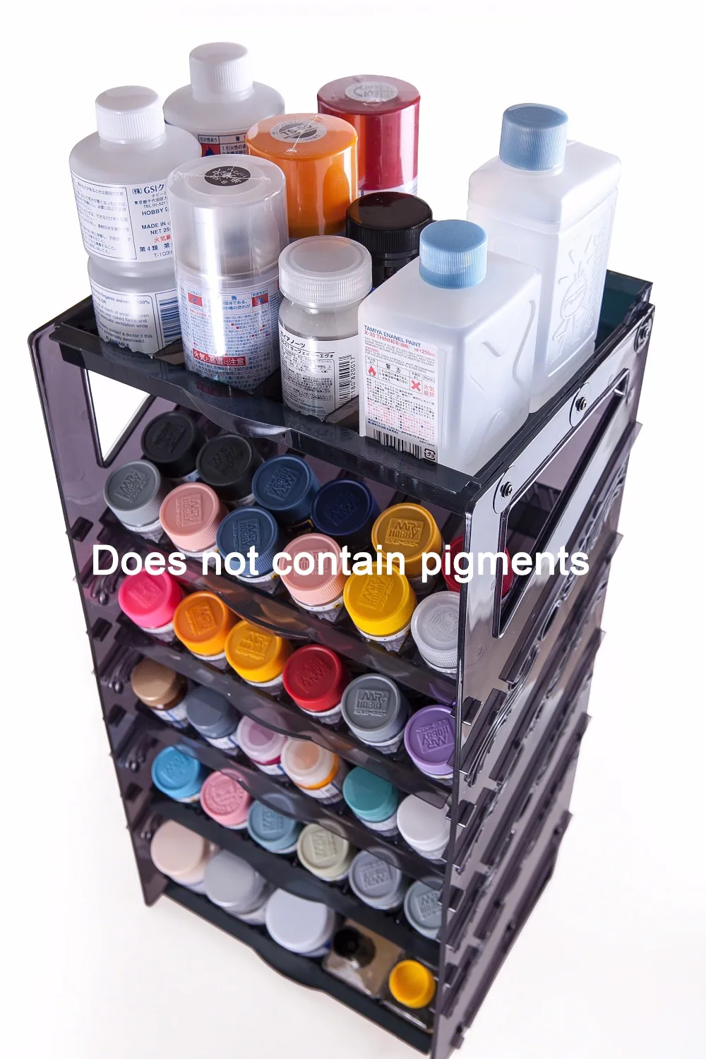 Plastic Model Paint Placement Rack Storage Box Composable Rack