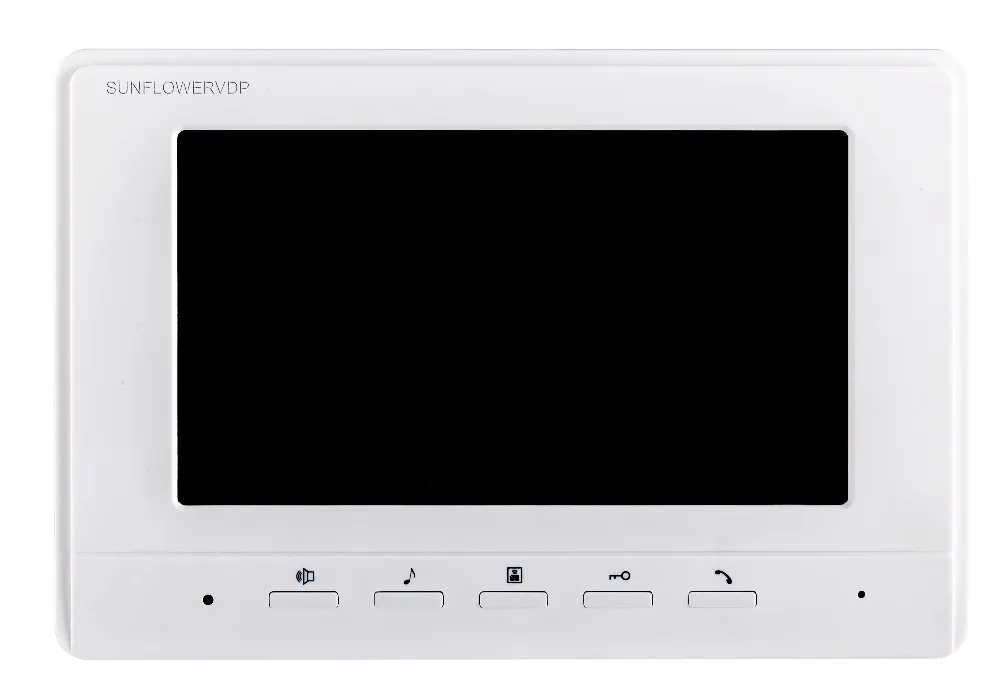 Access Control Keypad 2-8 Apartments Video Door Entry Panel Color 7" Indoor Monitor Video Intercom With Electronic Door Lock Kit