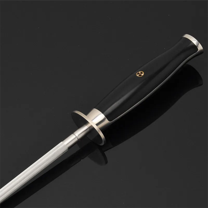  Knife Sharpener Rod Sharpening Steel Diamond Steel for Daily Use Powdered Easy Operation Kitchen Ac - 32790764453
