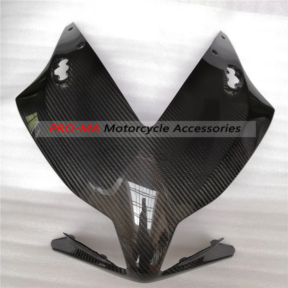 Мотоцикл обтекатель передний в углеродное волокно для Honda CBR 1000RR 2012 2016 саржевого