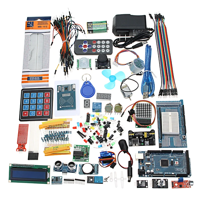 

Mega 2560 The Most Complete U ltimate Starter Kit For Arduino Mega2560 UNO Module with Box