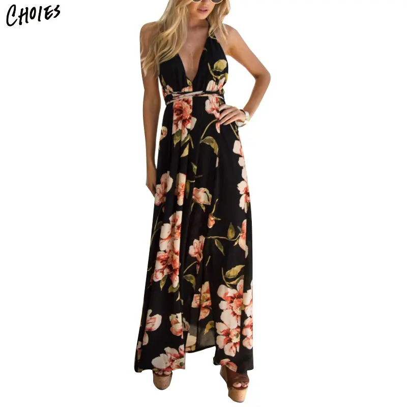 modevova Sexy Side Split V Neck Printed Casual Dresses – streetwearlooks Online second sexy side split v neck printed sleeveless casual dresses online cheap cocktail