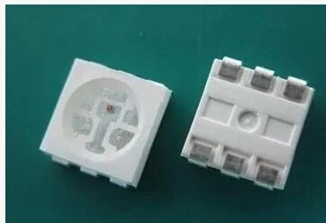 

50PCS/LOT SMD LED lamp beads 5050 green high brightness LED light-emitting diode
