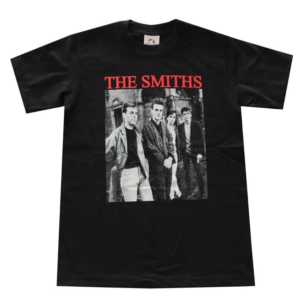 

Children Boy Kids T- Shirt The Smith Graphic Shirt Black Red Logo