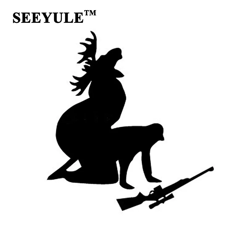1 шт. персонализированные автомобильные наклейки SEEYULE Elk Hunter как я сейчас любишь
