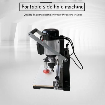 Online Drilling Machine Drill Press Bench Small Electric Drill Machine Work Bench Woodworking Drilling Furniture Punching