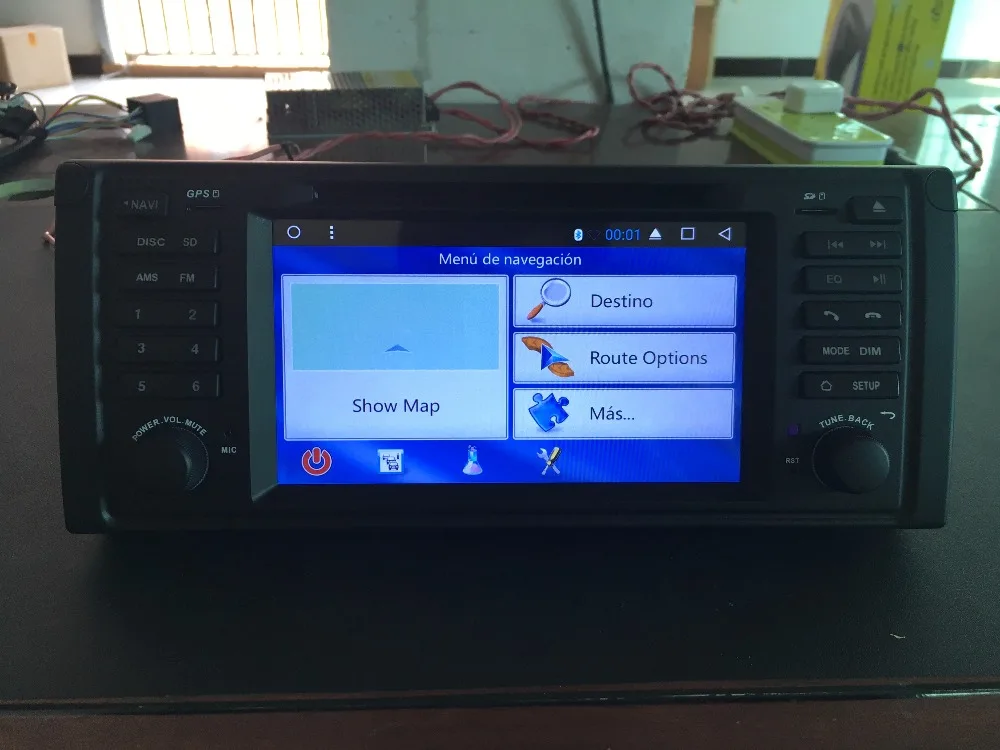 Flash Deal Newest Android 8.1 Octa Core 2G RAM 32G ROM GPS Navi 7" Car DVD Player for BMW E39 5 Series 1996-2003 with BT/RDS/Radio/3G/WIFI 32