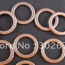 360 шт с винтажным медным покрытием гладкие круглые звенья A503C