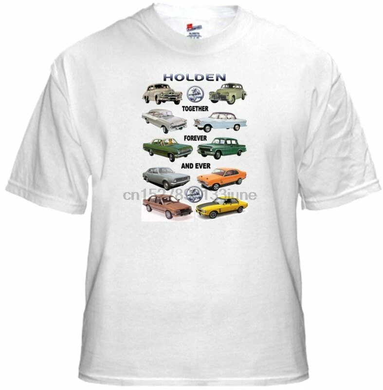 

Tee Shirt New Unisex featuring Early Model HOLDEN CARS on quality cotton t-shirt