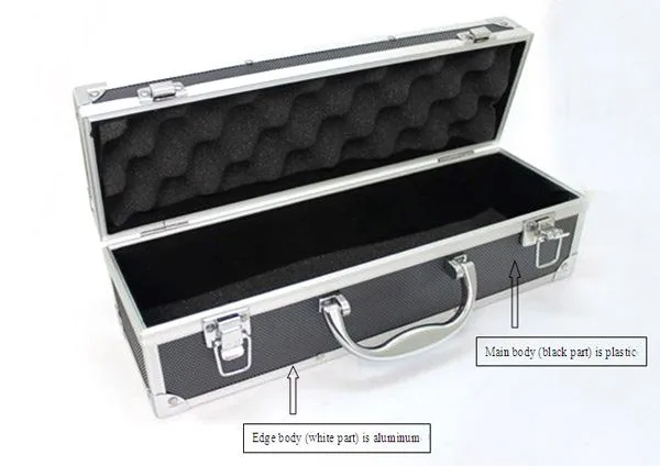 Visionking Aluminum Hard Carry Case for Rifle Scope Equipment Box METAL 
