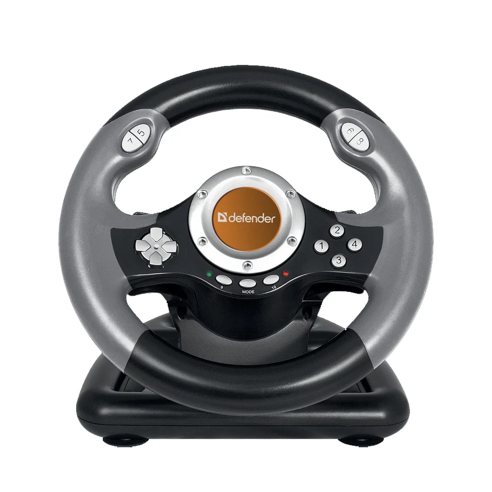 Game Steering Wheel Defender Challenge Mini LE USB, mini, 10 buttons