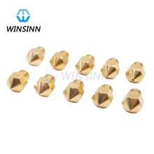 3D Printer MK8 Copper Brass Nozzle 0 2 0 3 0 4 0 4 0 5