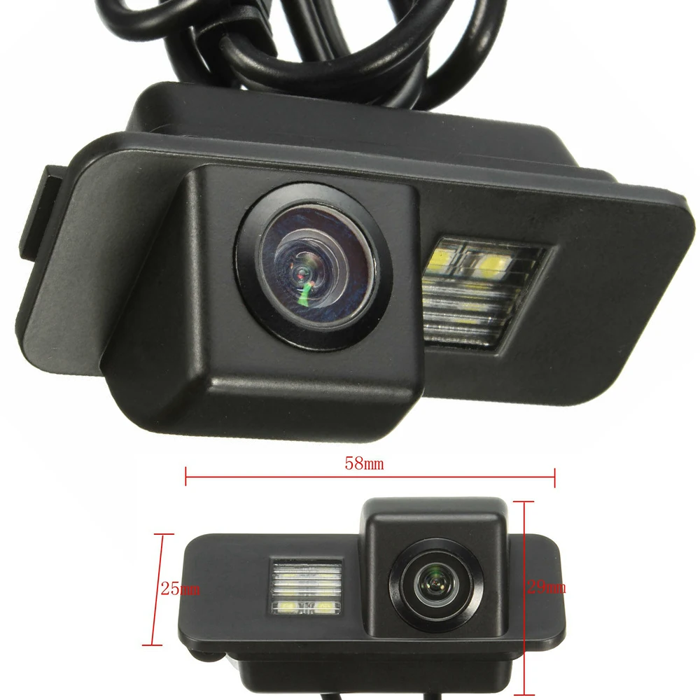 

Mayitr CCD Rear View Backup Carema Reverse Parking Camera With Guide Line for FORD MONDEO FIESTA FOCUS S-Max Kuga Night Vision