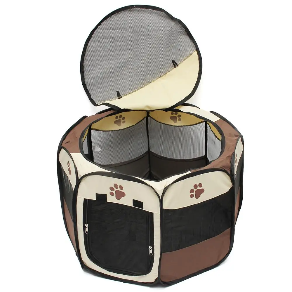 OxGord 45cm Pet Dog Cat Playpen Tent Portable Exercise Fence Kennel Cage Crate OxGord 45cm Pet Dog Cat Playpen Tent Portable Exercise Fence Kennel Cage Crate