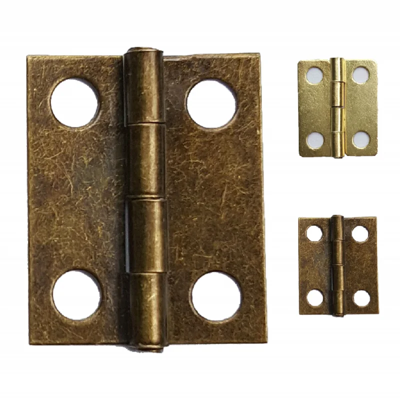 European Antique 100PCS Brass Jewelry Boxes Hinges Drawer