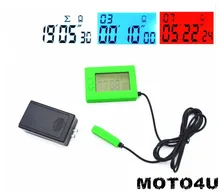 MOTO4U motorcycle Infrared Ultrared Lap Timer Transmitter Receiver Racing Time Track Tool 35M Range Racing Track 5 color